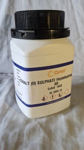 COBALT (II) SULPHATE Heptahydrate AR (500 gm) at Best Price