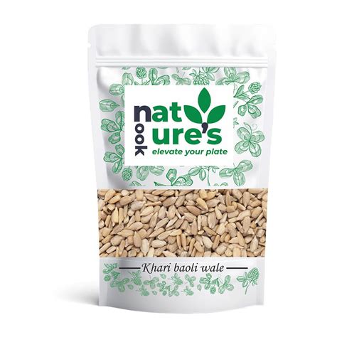 Nature's Nook Sunflower Seeds 250g - Raw Sunflower Seeds for Eating ...