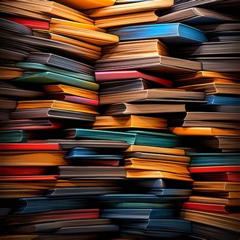 Colorful books | Premium AI-generated image