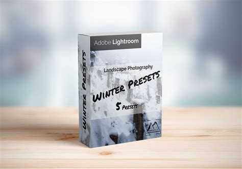 5 Winter Presets Lightroom - Photo Nature