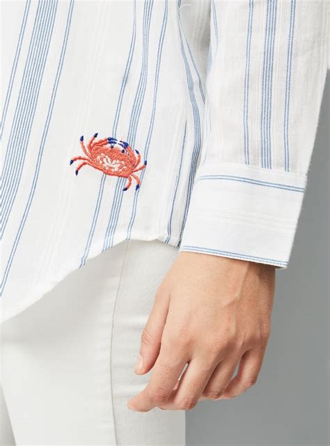 Buy Kalki x Max Women Striped Longline Shirt Online at just Rs. 899.0 ...