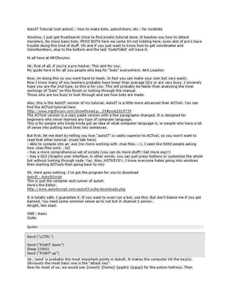 Image result for AutoIt Tutorial Video