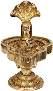 Buy Exotic India Shiva Linga - Brass Statue Online at Low Prices in ...