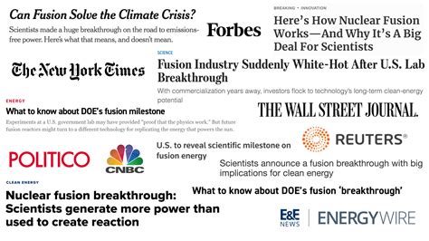 Fusion Power Breakthrough 的图像结果