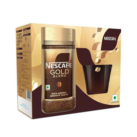 Nescafe Gold Blend 185 Gm Free Glass Mug – Conveneo
