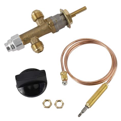 HYDDNice Low Pressure Propane Gas Fire Pit with Thermocouple and Knob ...
