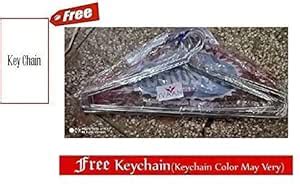 Buy Hopeshop Steel Cloth Hanger (Tip), Pack of 12 Online at Low Prices ...