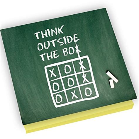 Worduct - Sticky Notes with Motivational Quotes (Think Outside the Box ...