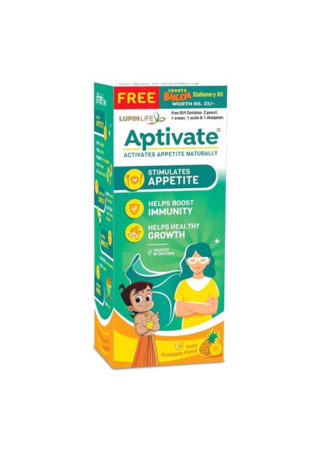 Buy Lupin Life Aptivate Syrup for Children, Enhance Appetite, Boosts ...