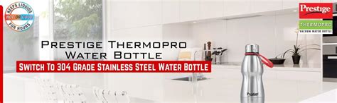 Prestige Thermopro Stainless Steel Thermopro Thermos Water Bottle, 350 ...
