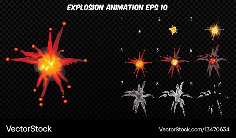 Image result for Explode Animation