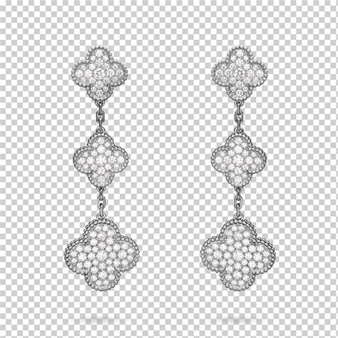 Earring Van Cleef & Arpels Jewellery Diamond Cartier, poetic charm ...