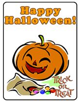 Free Printable Halloween Greeting Cards