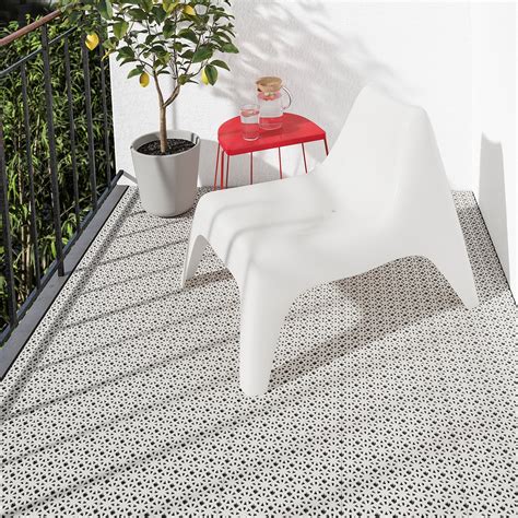 ALTAPPEN Floor decking, outdoor, light grey, 0.81 m² - IKEA