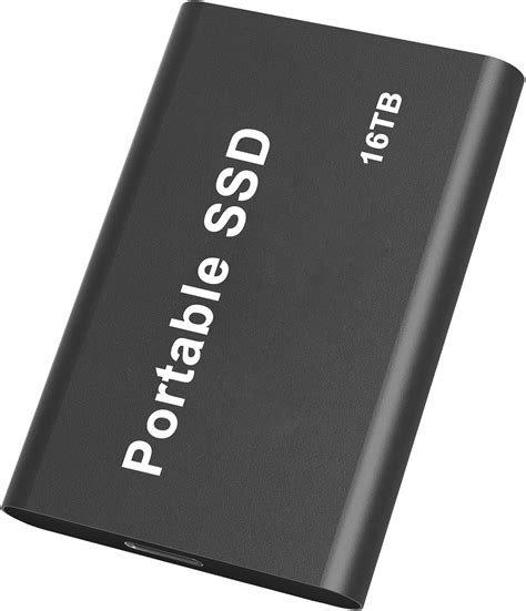 Buy SAJIULAS 16TB External Hard Drive, Extra High Speed SSD External ...