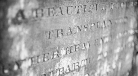 4 Popular Headstone Fonts