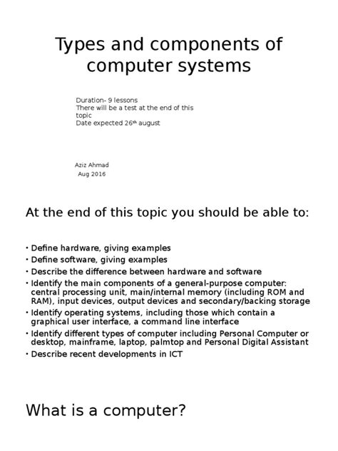 Image result for 10 Class Computer Examples
