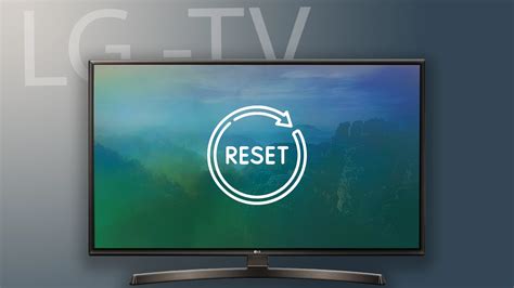 Reset Lg Television