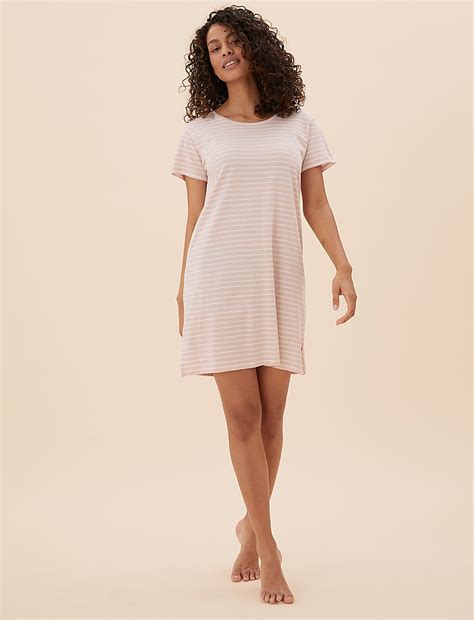 Buy Cool Comfort™ Short Nightdress at Marks & Spencer