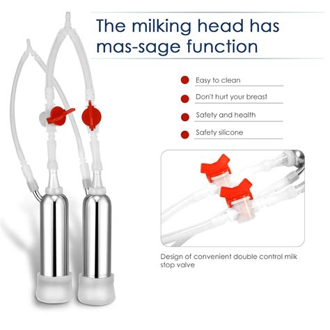 Buy 7/14L Cow Milking Machine Rechargeable Use Electric Vacuum ...