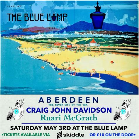 Craig John Davidson/Ruari McGrath: Single Launch, Upstairs The Blue ...