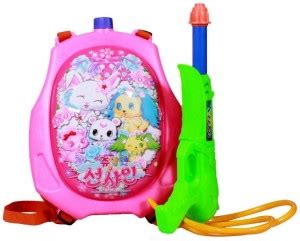 DEALbindaas Water Gun Back Pack Tank Squirter Pink Water Gun - Water ...