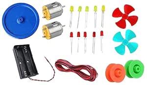 Buy ERH India DIY Electronic Science Project Kit Include Battery Holder ...