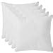 Buy Amazon Brand - Solimo Microfibre Filled Cushion ( White, 16 x 16 ...