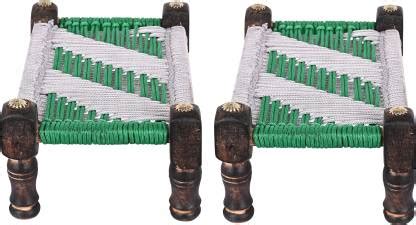 DOKCHAN Handcrafted Wooden Miniature Charpai/Khat Toy Showpiece for ...