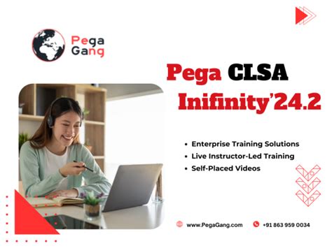 Master Pega CLSA Infinity24.2 Live Instructor-Led Online Course by...