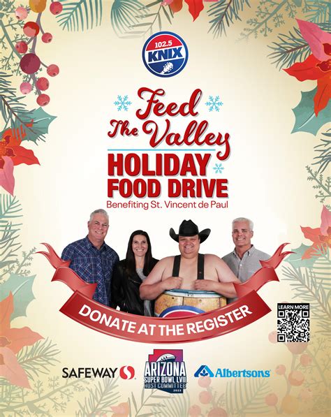 Feed The Valley Holiday Food Drive | 102.5 KNIX