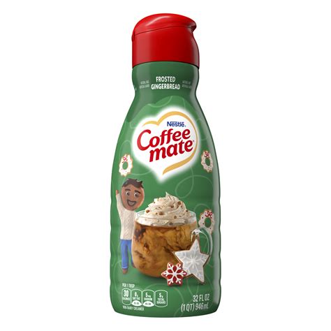 Frosted Gingerbread Liquid Coffee Creamer 32oz | Official COFFEE MATE®