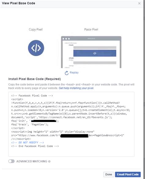 Image result for Install Facebook Pixel