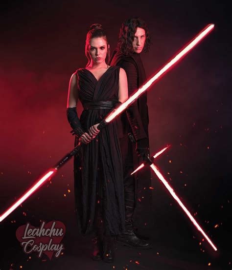Dark rey and kylo ren reylo cosplay star wars the rise of skywalker 2 ...