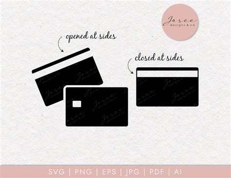 Credit Card Template SVG, Debit Card Svg, Banking Svg, Credit Card Skin ...