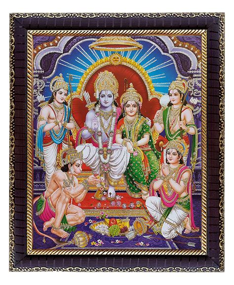 Koshtak Shri Ram Darbar Ram Sita With Laxman And Hanuman | Desertcart INDIA