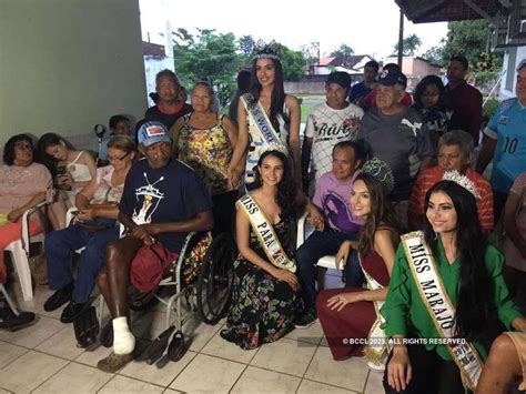 Manushi Chhillar spends time with leprosy patients | Beauty Pageants ...