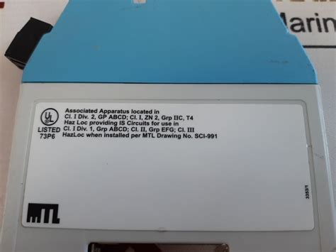 Mtl Instruments Mtl7758+ Shunt-diode Safety Barrier – Aeliya Marine Tech