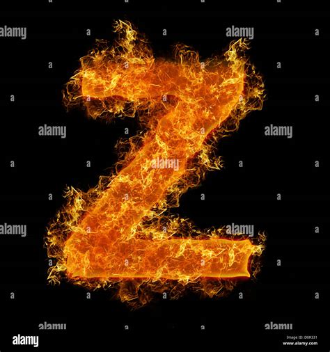 Letter fire alphabet hi-res stock photography and images - Alamy