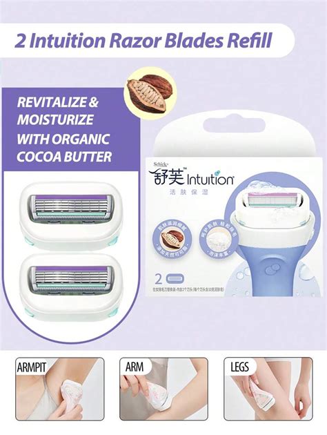 Schick Intuition Pure Nourishment Razors For Women | 2 Intuition Razor ...