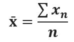 Mean Formula Statistics 的图像结果