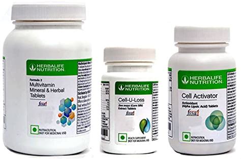 Buy alife Multi 90N, Cell Activator 60N and Cell-U-Loss 90N (Pack of 3 ...
