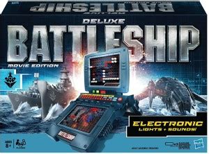 Hasbro Battleship Deluxe Movie Edition Strategy & War Board Game ...