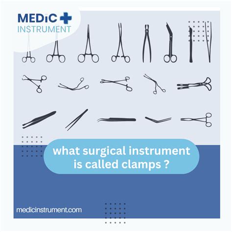 what surgical instrument is called clamps