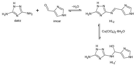 Novel Linear Trinuclear CuII Compound with Trapped Chiral Hemiaminal ...
