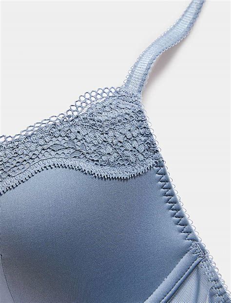 Buy Jasmine Lace Wired Demi Cup Bra A-E at Marks & Spencer