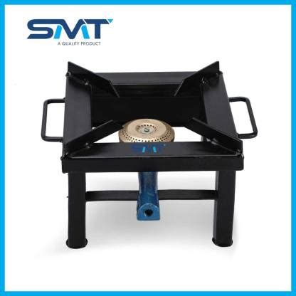 SMT Mild Steel Bhatti (Size 10x10) Iron Manual Gas Stove Price in India ...