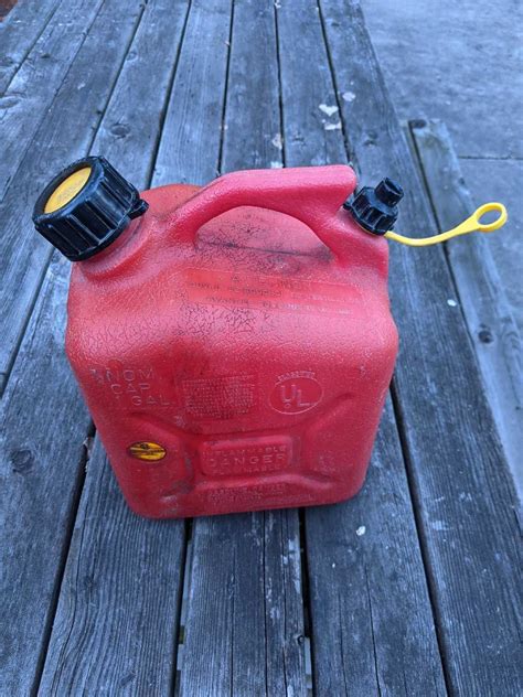 Best Sturdy 1 Gallon Gas Container, $5, Ladner for sale in Ladner ...