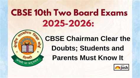 CBSE Class 10 Exam Pattern 2025-26: Subject-Wise Marking Scheme ...