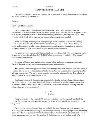 Half-Life Statistical Testing 的图像结果